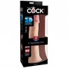KING COCK DILDO TRIPLE DENSIDAD 23 CM