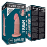 ROCKARMY DUAL DENSITY TIGER DILDO REALISTA 14 CM O 446 CM