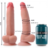 ROCKARMY DUAL DENSITY LEOPARD DILDO REALISTA 23 CM O 477 CM