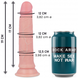 ROCKARMY LIQUID SILICONE DILDO PREMIUM AVENGER 19 CM O 398 CM