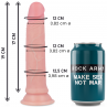 ROCKARMY LIQUID SILICONE DILDO PREMIUM AVENGER 19 CM O 398 CM