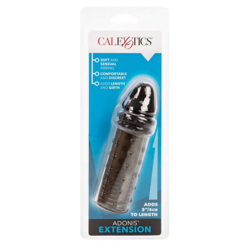 CALEXOTICS EXTENSION DE SILICONA PARA EL PENE NEGRO