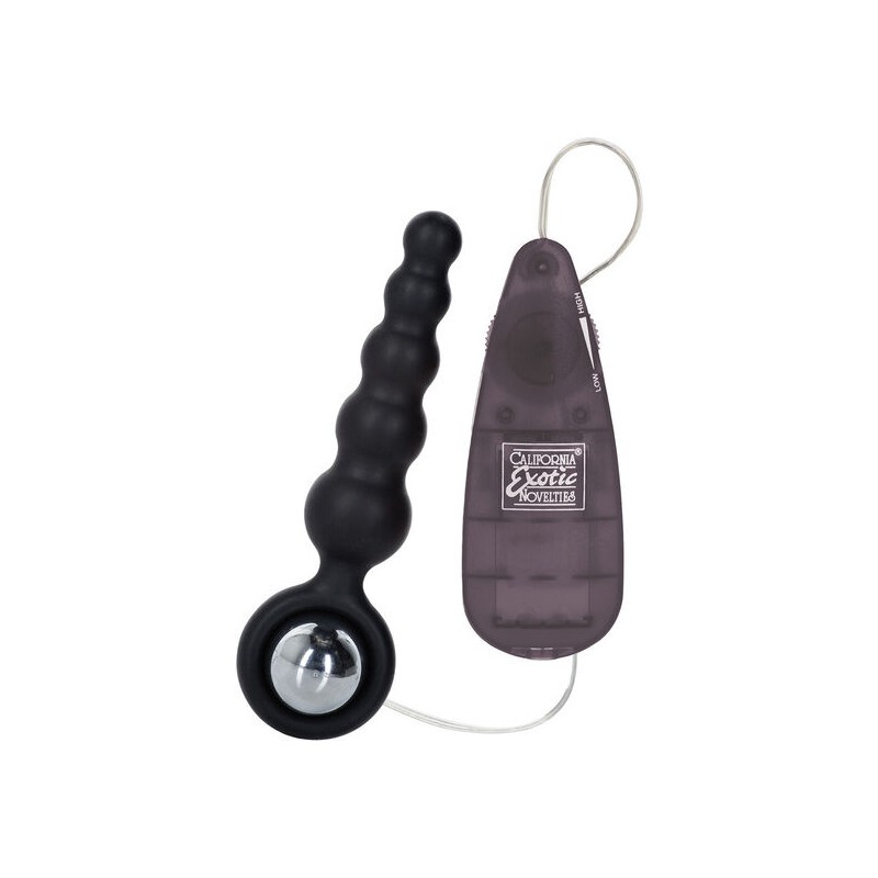CALEXOTICS BOOTY CALL BOOTY SHAKER VIBRADOR ANAL NEGRO