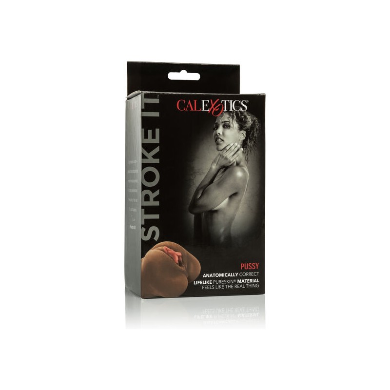 CALEXOTICS STROKE IT MASTURBADOR VAGINA MARRoN