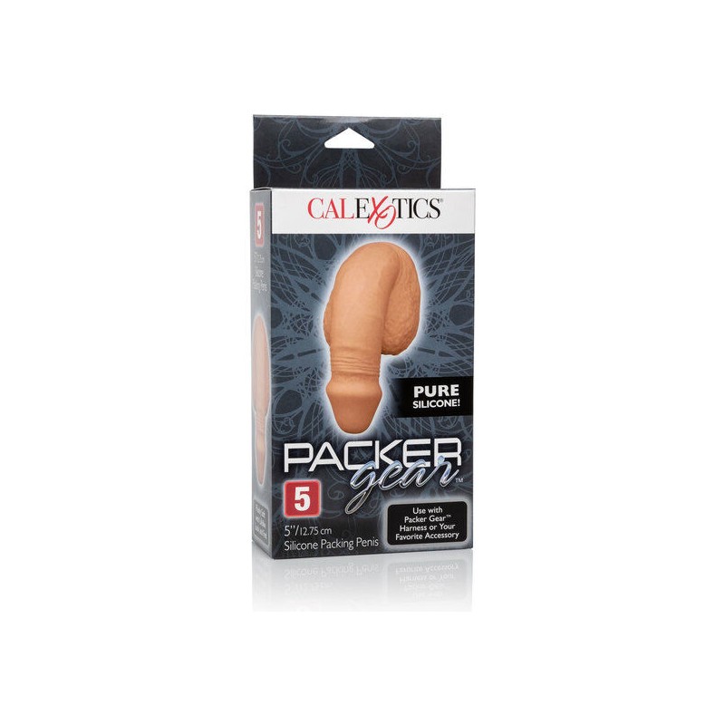 CALEXOTICS PACKING PENIS PENE DE SILICONA 1275CM CARAMELO