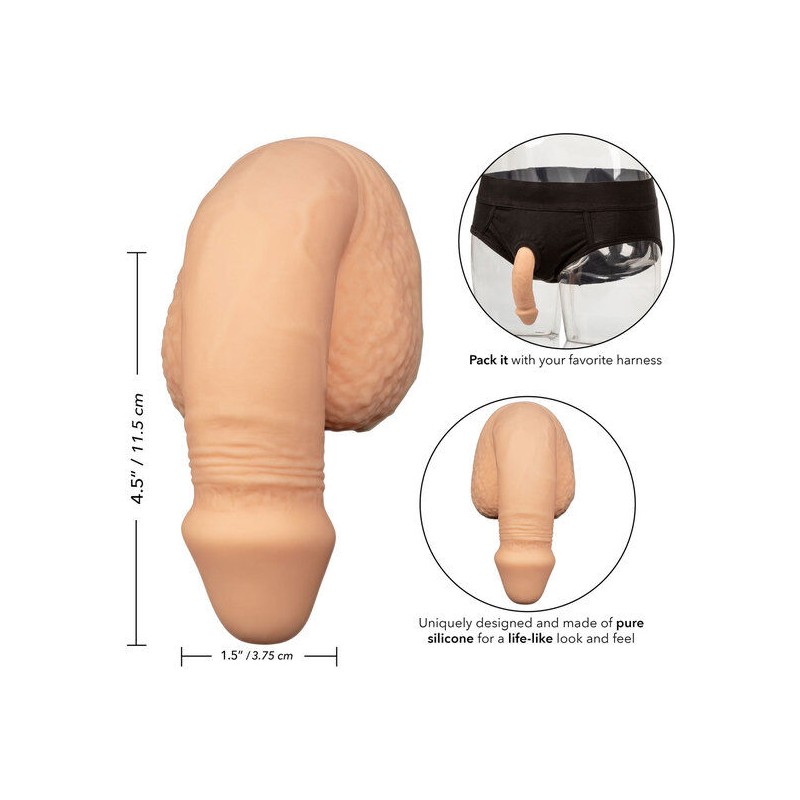 CALEXOTICS PACKING PENIS PENE DE SILICONA 1275CM NATURAL