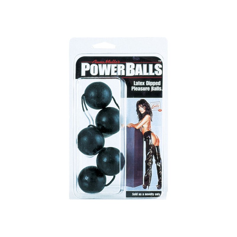 CALEXOTICS POWER BOLAS ANAL VAGINAL NEGRO