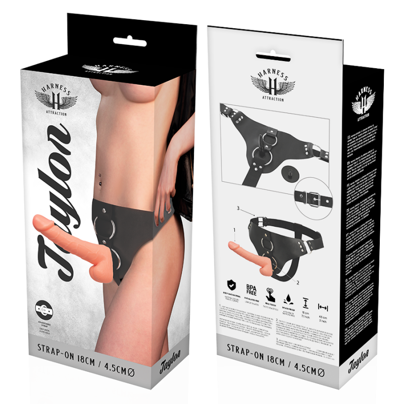 HARNESS ATTRACTION RNES TAYLOR DELUXE 18 CM O 45 CM