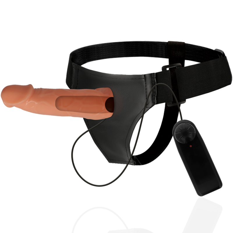HARNESS ATTRACTION RNES HUECO WILLIAN CON VIBRADOR 17 CM O 45 CM