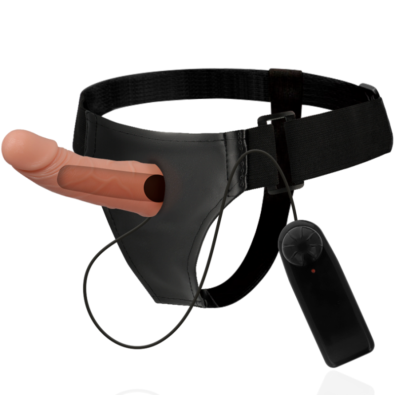 HARNESS ATTRACTION RNES HUECO MARCOS CON VIBRADOR 15 CM O 5 CM