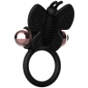 COQUETTE TOYS COCK RING BUTTERFLY ANILLO VIBRADOR NEGRO GOLD