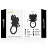 COQUETTE TOYS COCK RING BUTTERFLY ANILLO VIBRADOR NEGRO GOLD