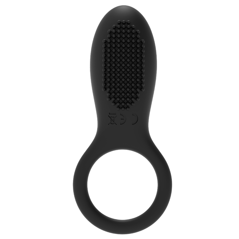 COQUETTE TOYS ANILLO VIBRADOR CONTROL REMOTO RECARGABLE NEGRO GOLD