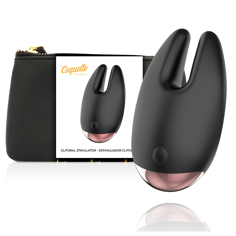 COQUETTE TOYS ESTIMULADOR CLiTORIS NEGRO GOLD