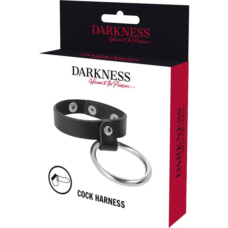 DARKNESS ANILLO DE METAL PARA EL PENE Y TESTiCULOS