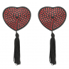 COQUETTE CHIC DESIRE CUBRE PEZONES ROJO NEGRO