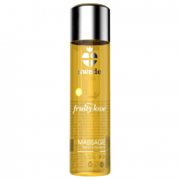 SWEDE FRUITY LOVE ACEITE EFECTO CALOR FRUTAS TROPICALES Y MIEL 120 ML
