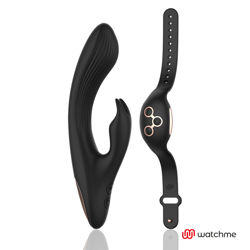 ANNE S DESIRE RABBIT CONTROL REMOTO TECNOLOGiA WATCHME NEGRO GOLD