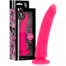 DELTA CLUB TOYS DILDO ROSA SILICONA MEDICA 17 CM O 3 CM