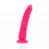 DELTA CLUB TOYS DILDO ROSA SILICONA MEDICA 17 CM O 3 CM