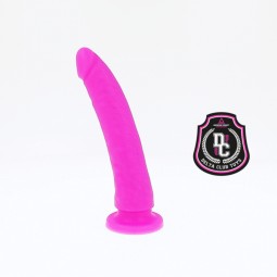 DELTA CLUB TOYS DILDO LILA SILICONA MEDICA 17 CM O 3 CM