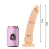 DELTA CLUB TOYS DILDO NATURAL SILICONA MEDICA 20 CM O 4 CM
