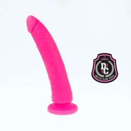 DELTA CLUB TOYS DILDO ROSA SILICONA MEDICA 20 CM O 4 CM