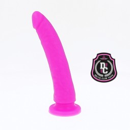 DELTA CLUB TOYS DILDO LILA SILICONA MEDICA 20 CM O 4 CM