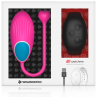 WEARWATCH HUEVO CONTROL REMOTO TECHNOLOGY WATCHME FUCSIA AZABACHE