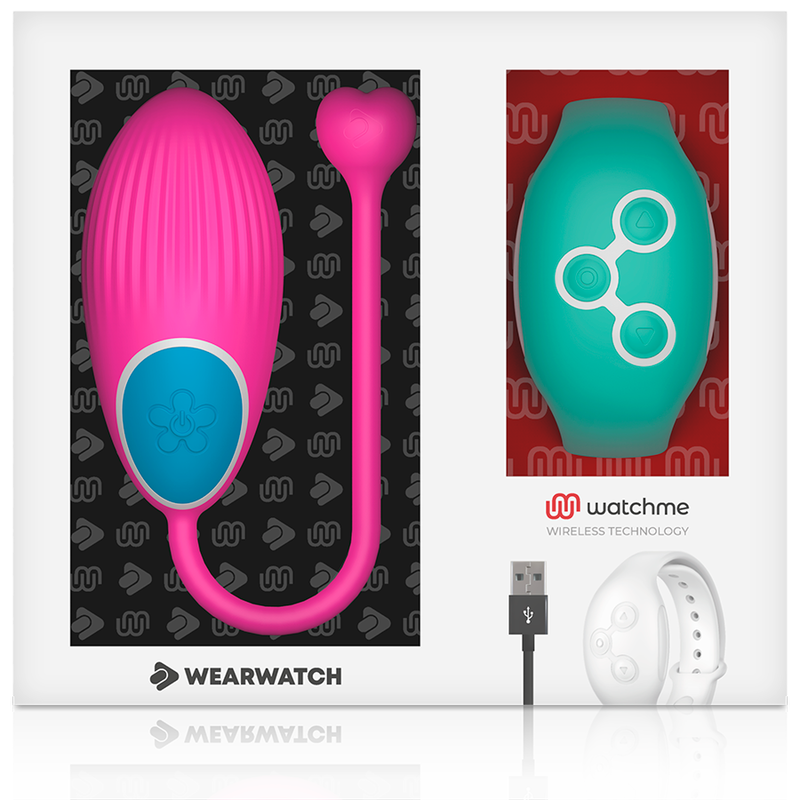 WEARWATCH HUEVO CONTROL REMOTO TECHNOLOGY WATCHME FUCSIA AGUA MARINA