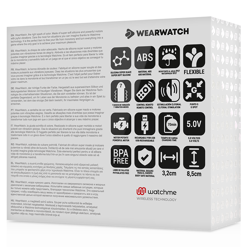 WEARWATCH VIBRADOR DUAL TECHNOLOGY WATCHME ANIL NiVEO
