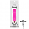 DOLCE VITA VIBRADOR RECARGABLE THREE ROSA 7 VELOCIDADES