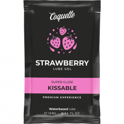 COQUETTE COSMETICS POCKET LUBRICANTE KISSABLE BASE AGUA FRESA 10 ML