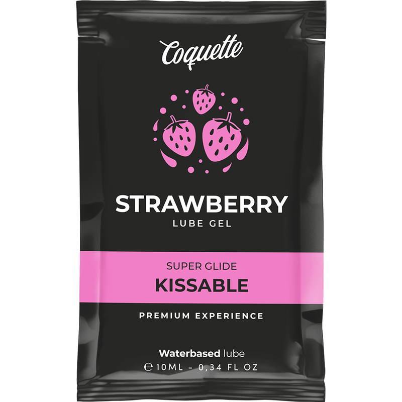 COQUETTE COSMETICS POCKET LUBRICANTE KISSABLE BASE AGUA FRESA 10 ML