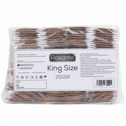 PASANTE PRESERVATIVOS KING MS LARGOS Y ANCHOS BOLSA 144 UNIDADES