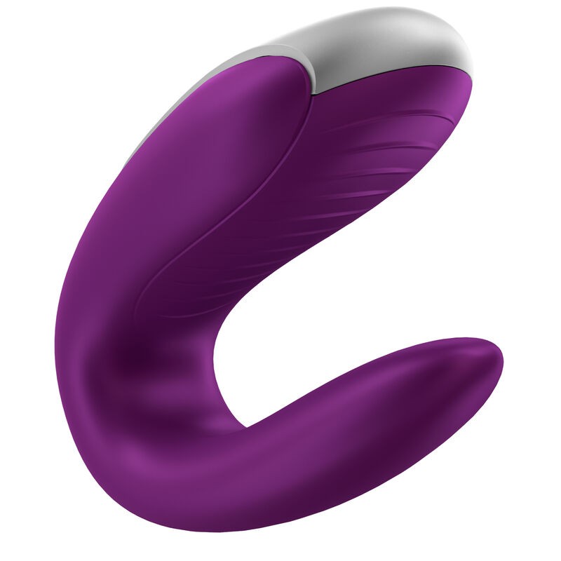 SATISFYER DOUBLE FUN PARTNER VIBRADOR LILA