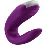 SATISFYER DOUBLE FUN PARTNER VIBRADOR LILA