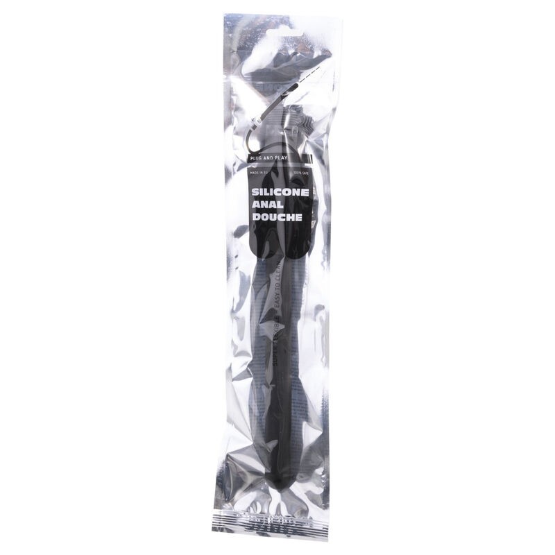 ALL BLACK DUCHA ANAL HINCHABLE SILICONA 27 CM