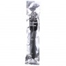 ALL BLACK BEADED DUCHA ANAL SILICONA 27 CM