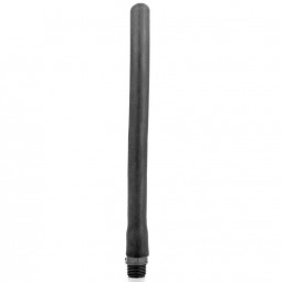 ALL BLACK DUCHA ANAL SILICONA 27 CM