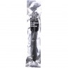 ALL BLACK DUCHA ANAL SILICONA 27 CM