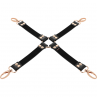 COQUETTE CHIC DESIRE FANTASY HOG TIE CUERO VEGANO