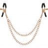 COQUETTE CHIC DESIRE FANTASY PINZAS METALICAS PEZONES CON CADENA