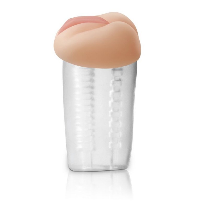 EXTREME TOYZ MASTURBADOR VAGINA NATURAL TRANSPARENTE