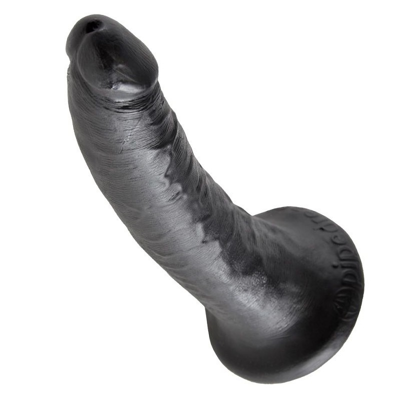 KING COCK 7 PENE NEGRO 178 CM