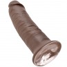KING COCK 10 PENE MARRON 254 CM