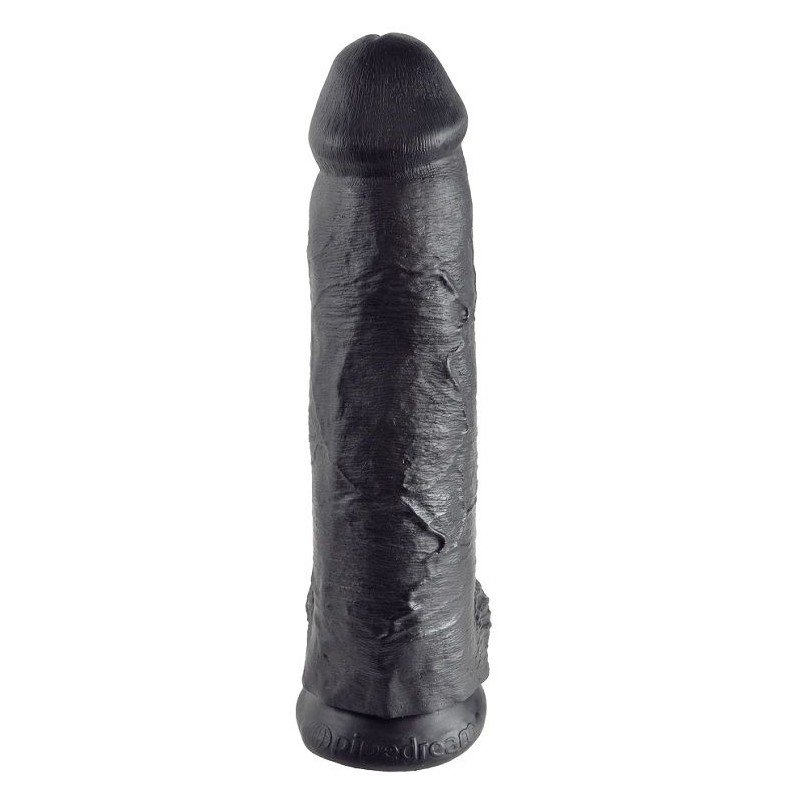 KING COCK 12 PENE REALISTICO NEGRO 3048 CM