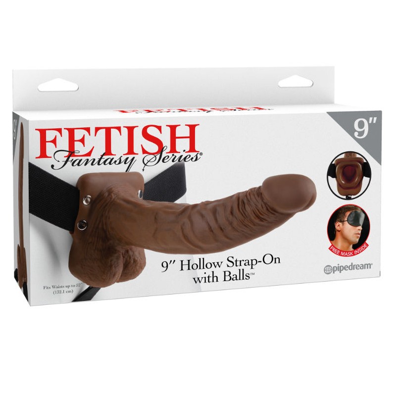 FETISH FANTASY SERIES 9 ARNES CON TESTICULOS HUECO MAN 229 CM MARRON