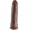 KING COCK 12 PENE REALISTICO MARRON 3048 CM