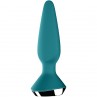SATISFYER PLUG ILICIOUS 1 PLUG VIBRADOR VERDE